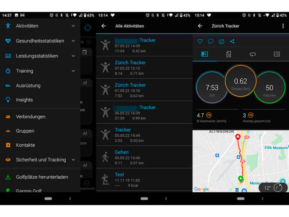 Garmin-Connect-App (Android)
