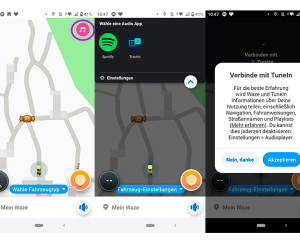 Screenshots Tune-In-App