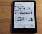 EPUB-Datei auf dem Kindle Paperwhite Signature