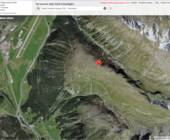 Screenshot aus der map.geo.admin.ch-Webseite