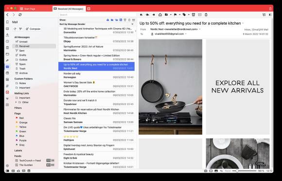 Vivaldi Mail 1.0 