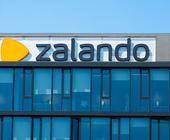 Zalando Logo an Gebäude
