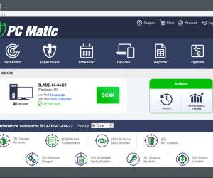 Screenshot PC Matic