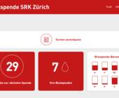 Web-App Blutspende SRK Zürich
