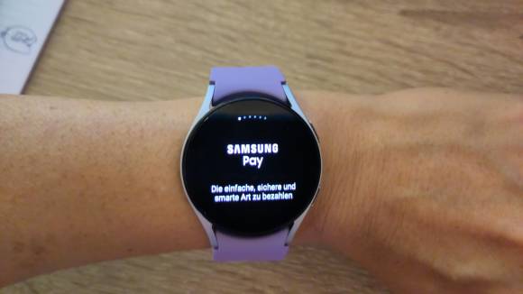 Samsung Pay auf der Watch5