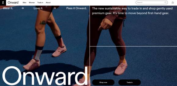 Resale-Website "Onward" 