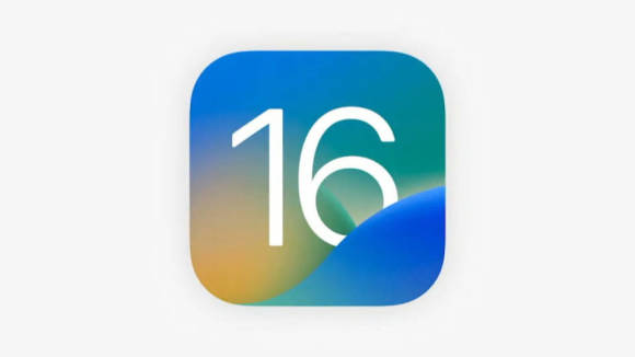 Logo von iOS 16 
