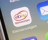 eBay Kleinanzeigen-App auf einem Smartphone