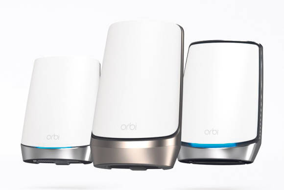Drei Mesh-Router von Orbi