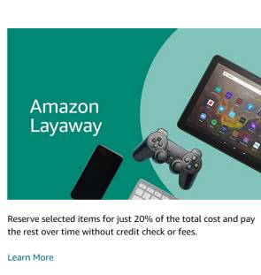 Amazon Layaway
