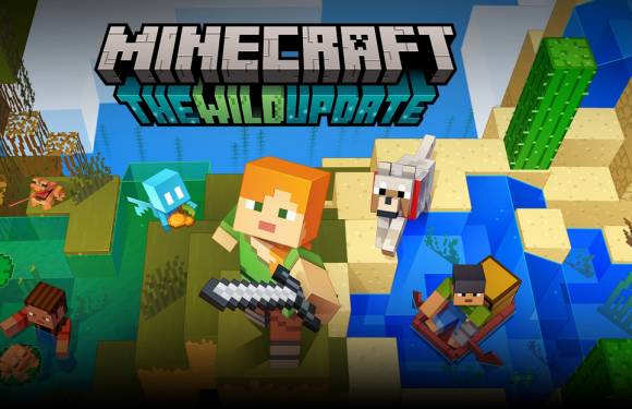 Minecraft-Banner zu The Wild Update 