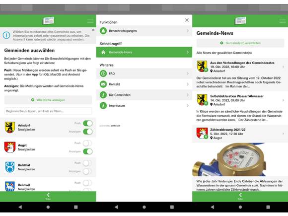 Android-App Gemeinde-News