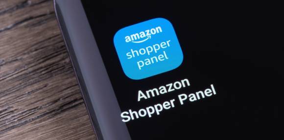 "Amazon Shopper Panel"-App auf einem Smartphone 
