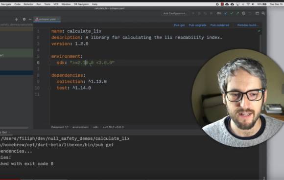 Filip Hráček erklärt die Migration von älteren Dart-Paketen zur Null-Safety-Version Dart 3. 