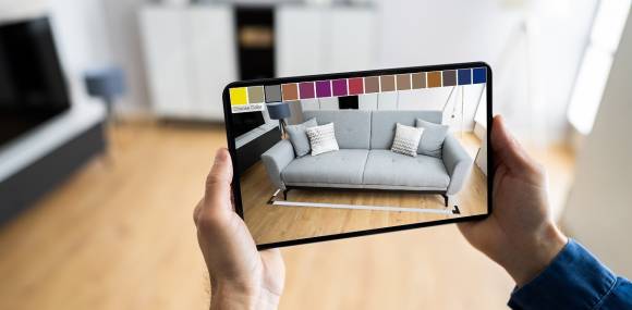 Sofa mit AR testen 