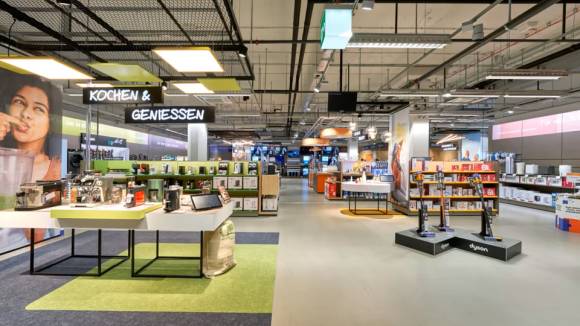 Mehr Shop-in-Shops, weniger Melectronics-Filialen 