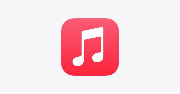 Das Apple-Music-Logo 
