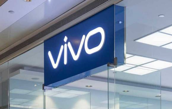 Vivo-Logo an einer Glas-Fassade 