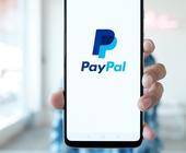 Paypal-App auf einem Smartphone