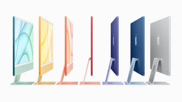 Merere iMacs in verschiedenen Farben