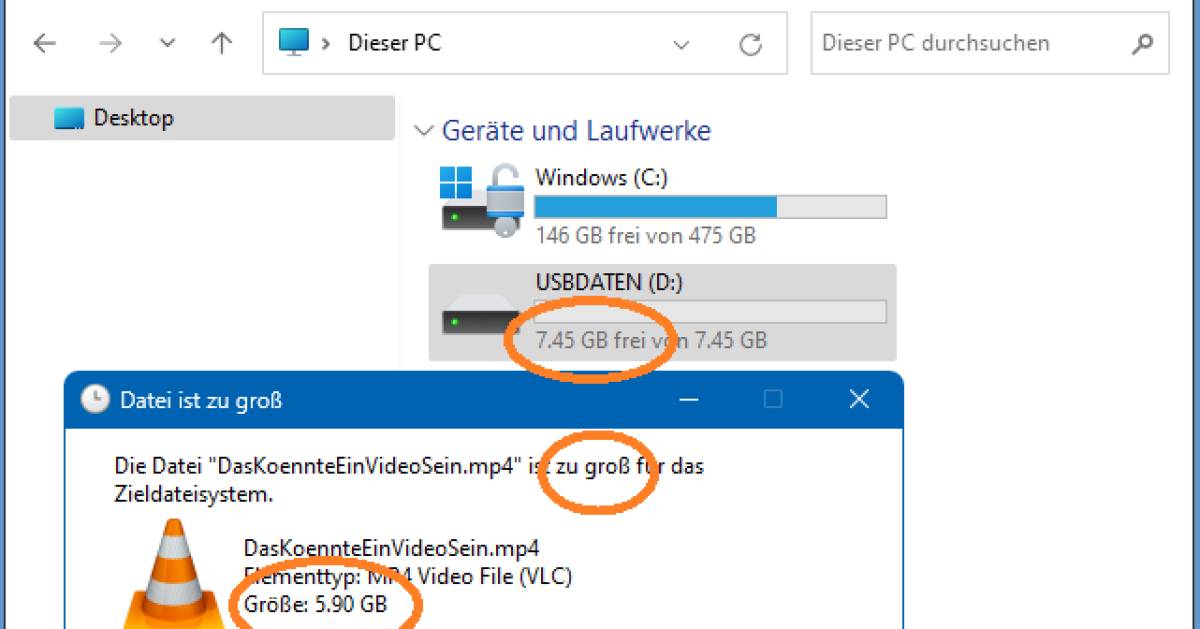USB-Stick-Datei-ist-zu-gross-f-r-das-Zieldateisystem