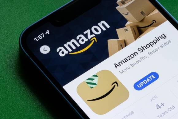 Amazon auf dem Smartphone 