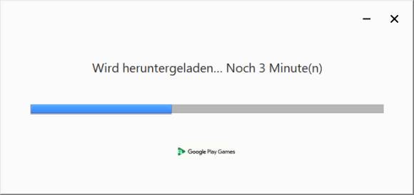 Download-Fortschrittsbalken