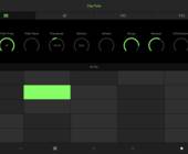 Screenshot von Ableton Note auf dem iPad - Instrumentenansicht