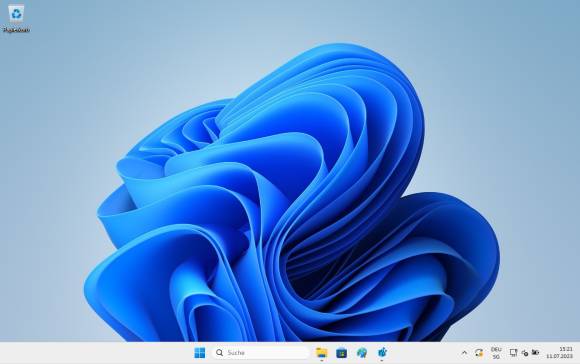 Ein Windows-11-Desktop 