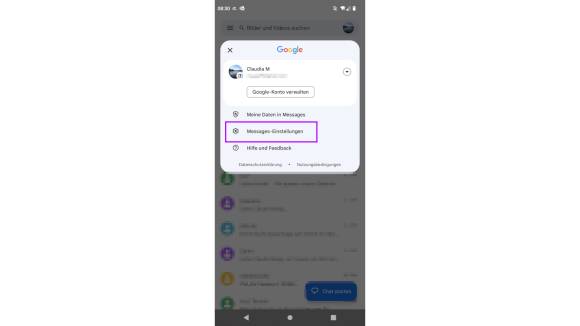 Messages App für Android 