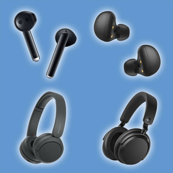 Bild 1: Von links oben im Uhrzeigersinn: Earbuds, In-Ears, Over-Ears und On-Ears