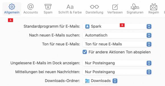 Es muss ja nicht immer Apple Mail sein