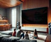 Verbraucher betrachten den Fernseher