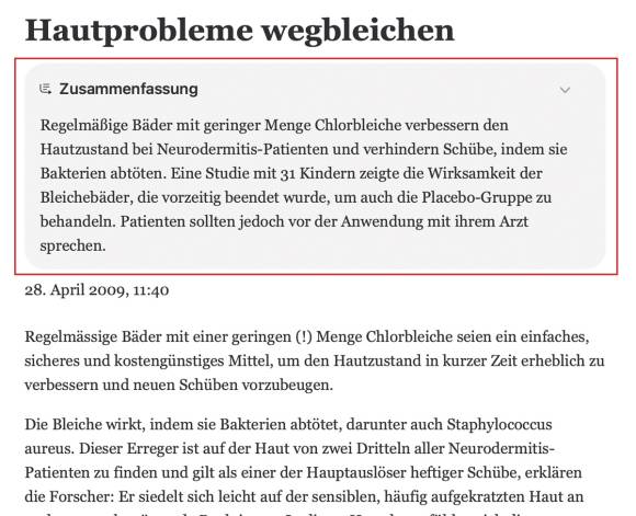 Lange Texte, auf den Punkt gebracht