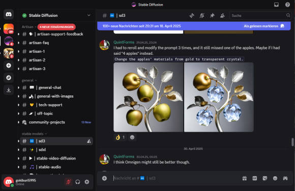 Bild 6: Mit Servern und Kanälen verfolgt Discord ein ungewöhnliches Konzept, verfügt aber über zahlreiche Funktionen