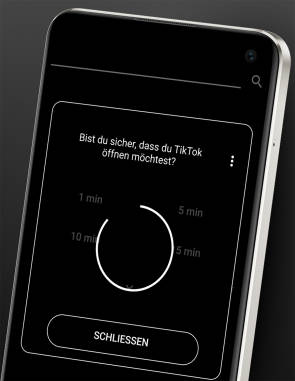 Bild 4: Durch eine Startverzögerung lässt der Reiz nach, eine App einfach mal so zu öffnen
