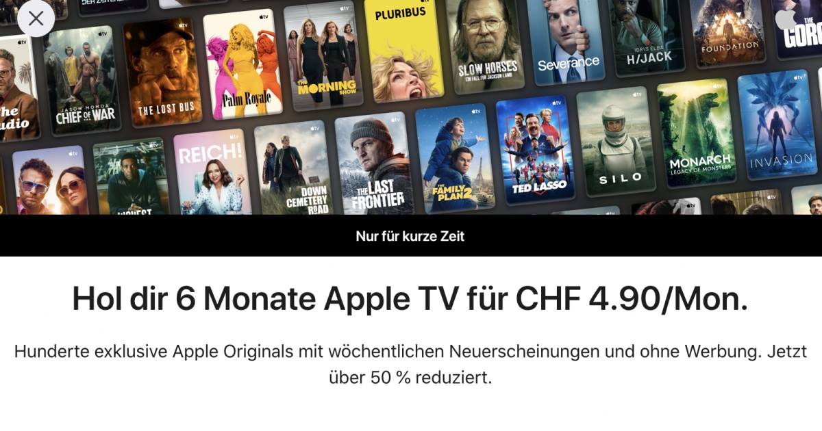 Apple-TV-Sparangebot