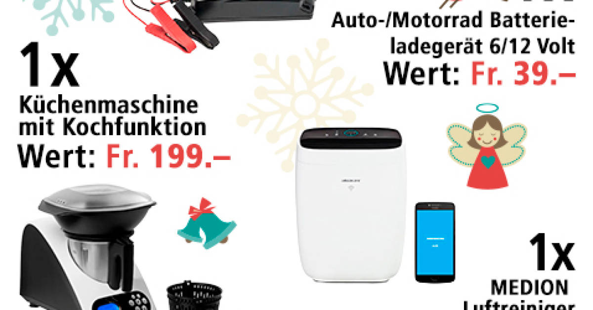 Am-16-Dezember-MEDION-KFZ-Ladeger-t-K-chenmaschine-und-Luftreiniger-gewinnen