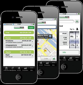 Migros Bank startet iPhone App für Finanzdienstleistungen ...