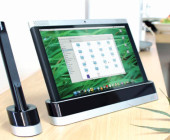 Das Business-Tablet des australischen Herstellers Vixtel bootet wahlweise Android oder Ubuntu. Mit Docking-Station und Bluetooth-Telefons wird der 10-Zöller zum Allrounder.
