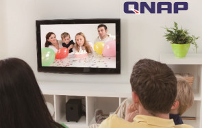 QNAP bringt mit dem HS-251 ein lüfterloses Home-NAS im Set-Top-Box-Design. Dank HDMI-Ausgang lässt sich der Wohnzimmer-Server auch direkt mit gängigen Smart-TVs verbinden. 