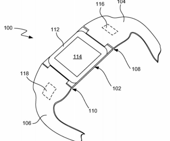 Der Prototyp von Apples iTime laut Patent 8.787.006