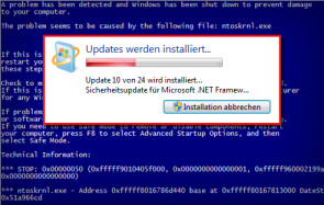 Ein Windows-Update des letzten "Patch-Dienstag" sorgte bei vielen PC-Anwendern für Blue Screens und Systemabstürze. Nun rät Microsoft das Update wieder zu deinstallieren. 