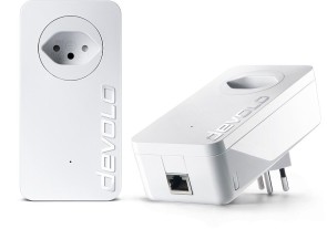 Der neue Powerline-System dLAN 1200+ von Devolo überträgt Daten mit bis zu 1,2 Gigabit pro Sekunde. Das Starter Kit gibt es für 139,90 Euro, den Einzeladapter für 74,90 Euro. 