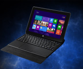 Mit dem S100 bringt der Hersteller MSI eine kompakte Alternative zu Microsofts Surface Tablets. Der 10.1-Zöller kommt mit Windows 8.1 und einem Tastatur-Cover.