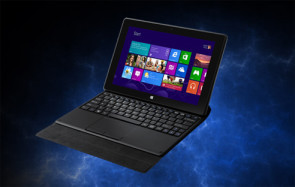 Mit dem S100 bringt der Hersteller MSI eine kompakte Alternative zu Microsofts Surface Tablets. Der 10.1-Zöller kommt mit Windows 8.1 und einem Tastatur-Cover. 