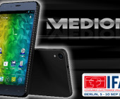 Auf der IFA 2014 zeigt Medion sein erstes Android-Smartphone mit acht CPU-Kernen.  Das Medion Life P5004 kommt mit Android 4.4, HD-Display und einer Kamera mit 8 Megapixel.
