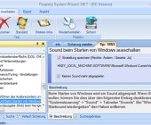 Änderungen in der Windows-Registry lassen sich nur mühsam über den Registrierungs-Editor rückkängig machen. Registry System Wizard.NET hat einen eigenen Verlauf, der das per Mausklick erledigt.
