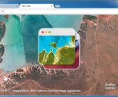 Schöner Surfen: Die kostenlose Browser-Erweiterung Earth View schmückt neue Browser-Tabs mit beeindruckenden Satelliten-Aufnahmen aus Google Earth.