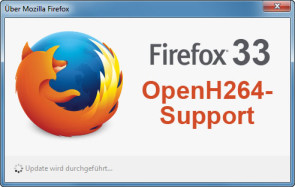 Mozilla hat die stabile Version von Firefox 33 veröffentlicht. Der Internet-Browser bekommt neben Sicherheits-Updates Support für den OpenH264-Codec und eine verbesserte Suche. 